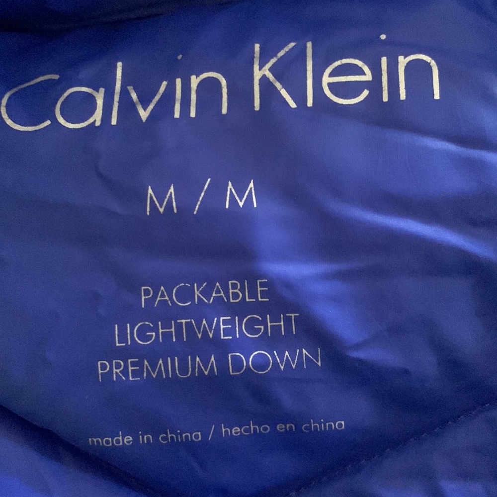 🔵 Calvin Klein down jacket - Picture 7 of 9